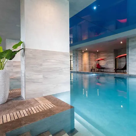 Burgas Residence 504 L Indoor Parking L Breakfast & Spa Available 아파트 부르가스